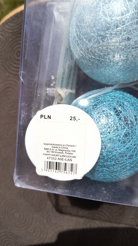 Nowy łańcuch świetlny