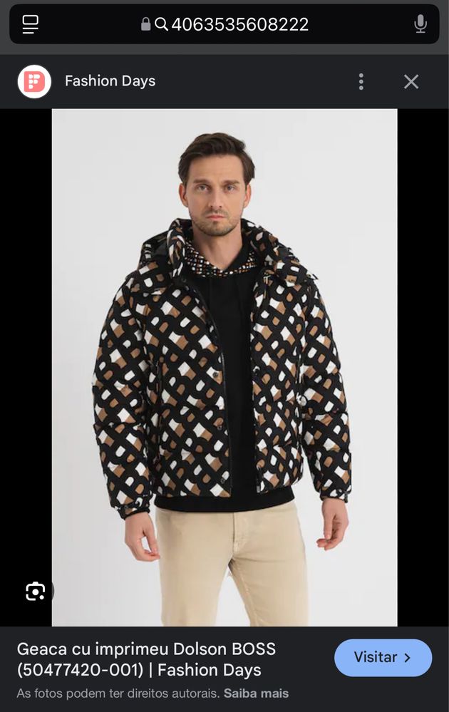 Casaco Hugo Boss