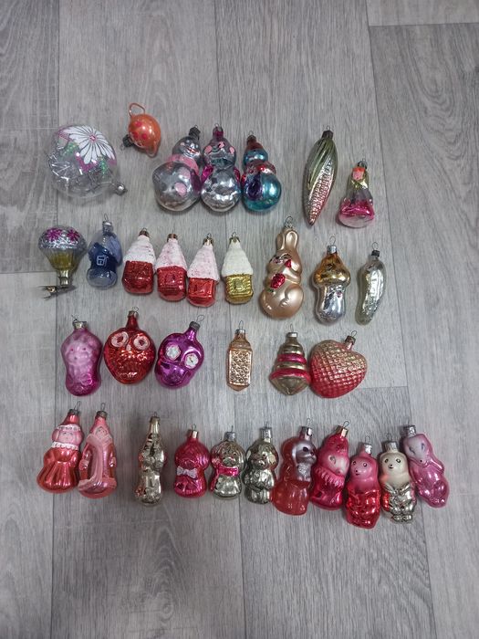 Елочные игрушки ссср бу