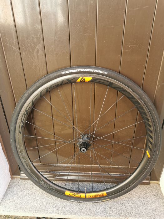 Roda traseira Speedsix 35mm carbono de pinça