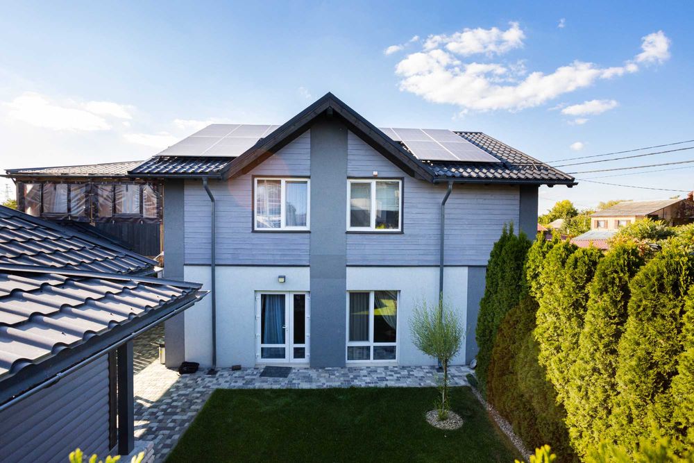 Продажа комплекса: два энергоэффективных дома 280 м² + 120 м² Осокорки