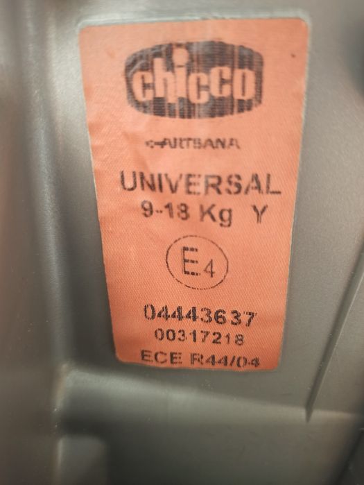 Fotelik samochodowy Chicco 9-18 kg