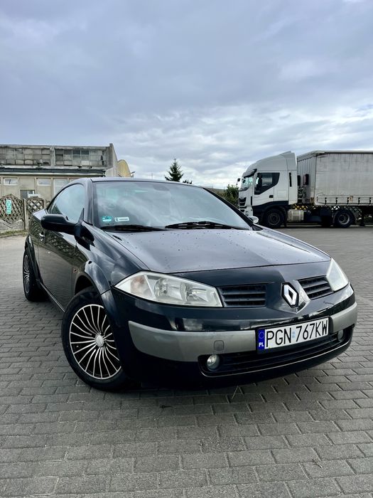 renault megane 2.0 benzyna cabrio OD OSOBY PRYWATNEJ