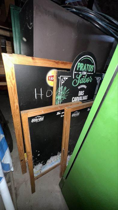 cavalete ardósia dupla face