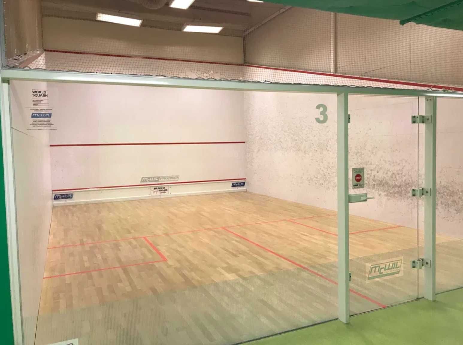 Szyby kortu do squash Mc Wil Premium