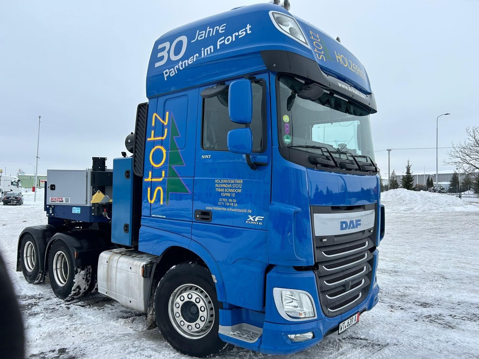 Daf Xf 510 ft 6x4 510  OKAZJA 2016 sprowadzony