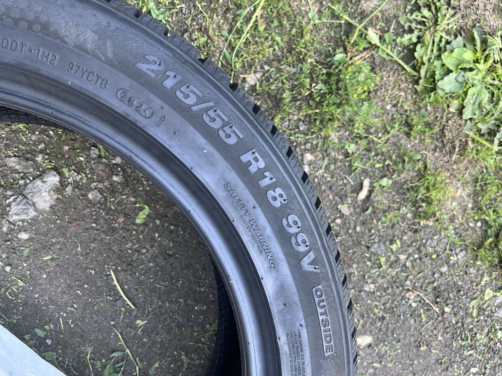 4 x Kumho wintercraft ws71 suv 215 55 r18 99v xl