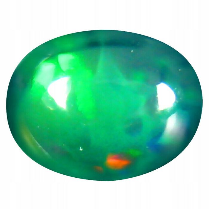 Czarny Opal 3D - na złoty pierścionek , sygnet VVS - Wideo - 0.96 ct.