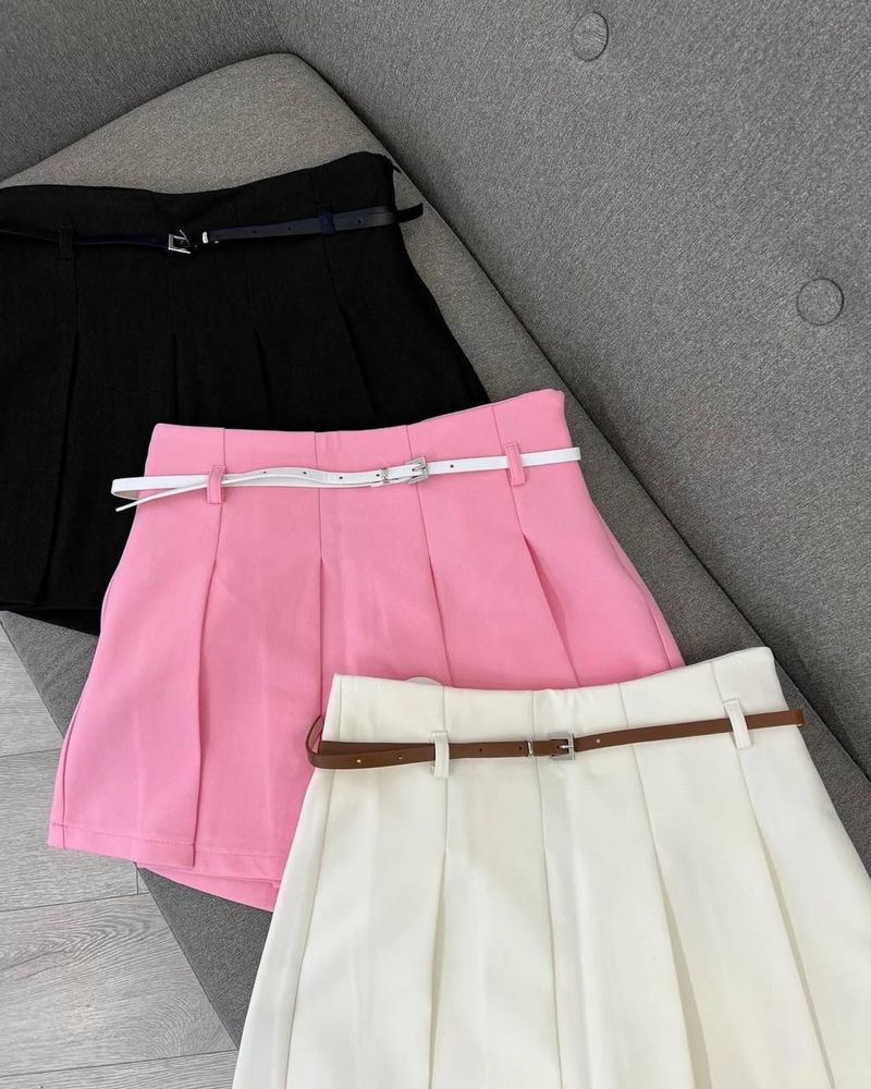 Спідниця шорти юбка с шортами теннисная тениска zara el milas brand