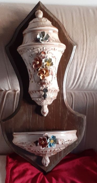 Fontanario/chafariz em louça, para decoração