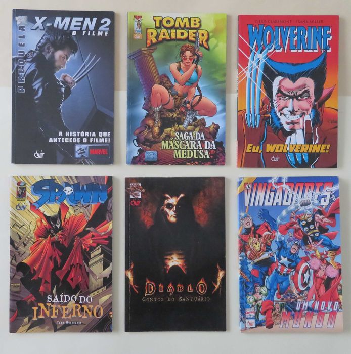 BD - Revistas da DEVIR (Lote Super-Heróis)