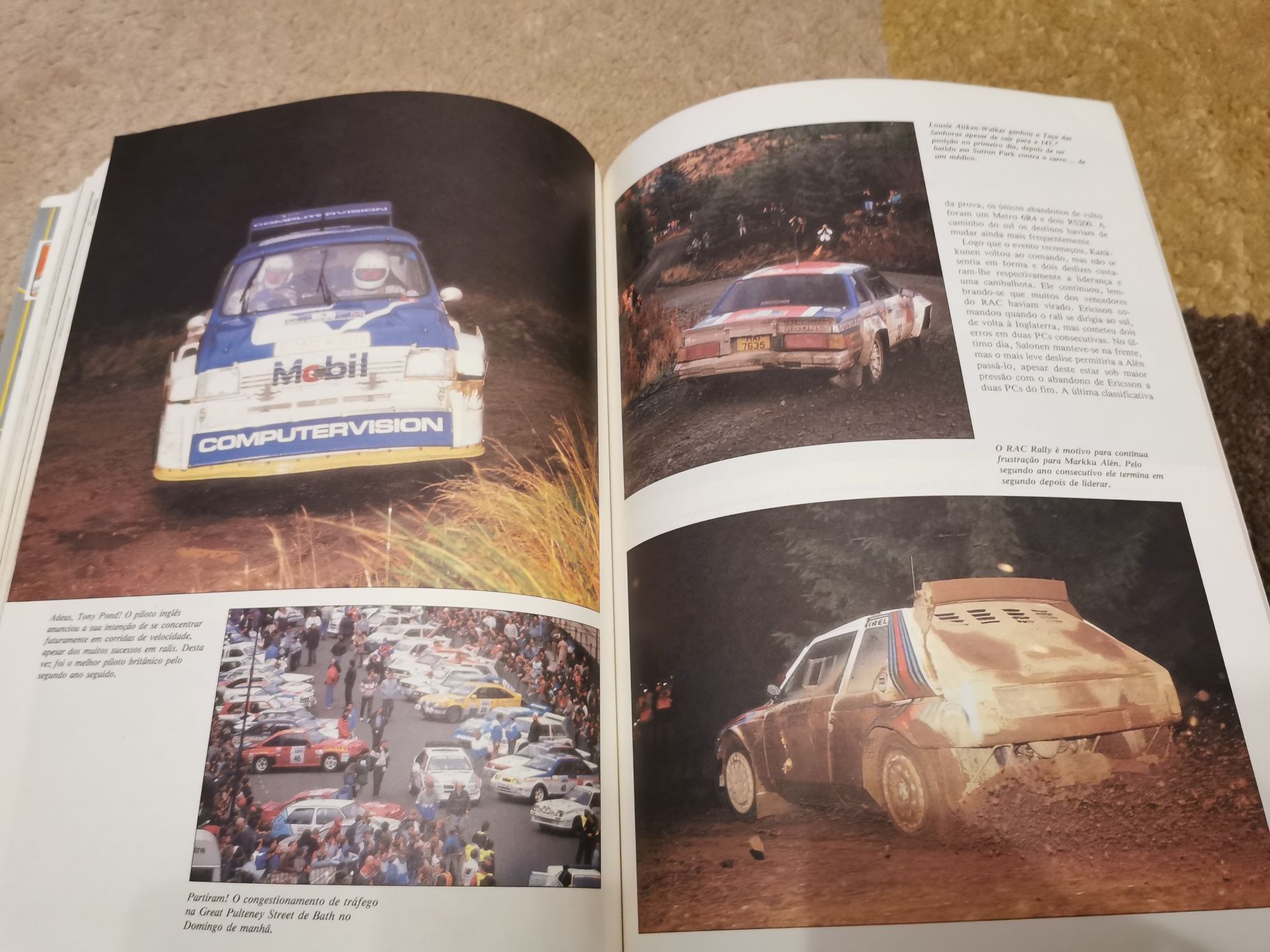 Anuário Rallies 1986 - Martin Holmes