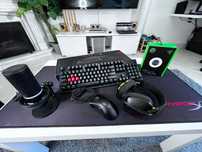 Setup PRO Streamer/Gamer Completo (Razer, HyperX, OMEN)