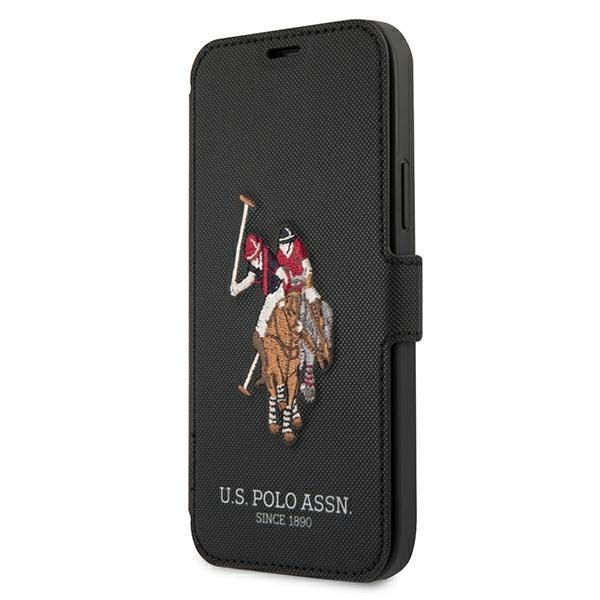 Etui na iPhone 12/12 Pro U.S. Polo Embroidery - Czarny