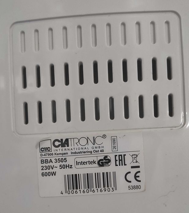 Máquina pão Clatronic BBA 3505