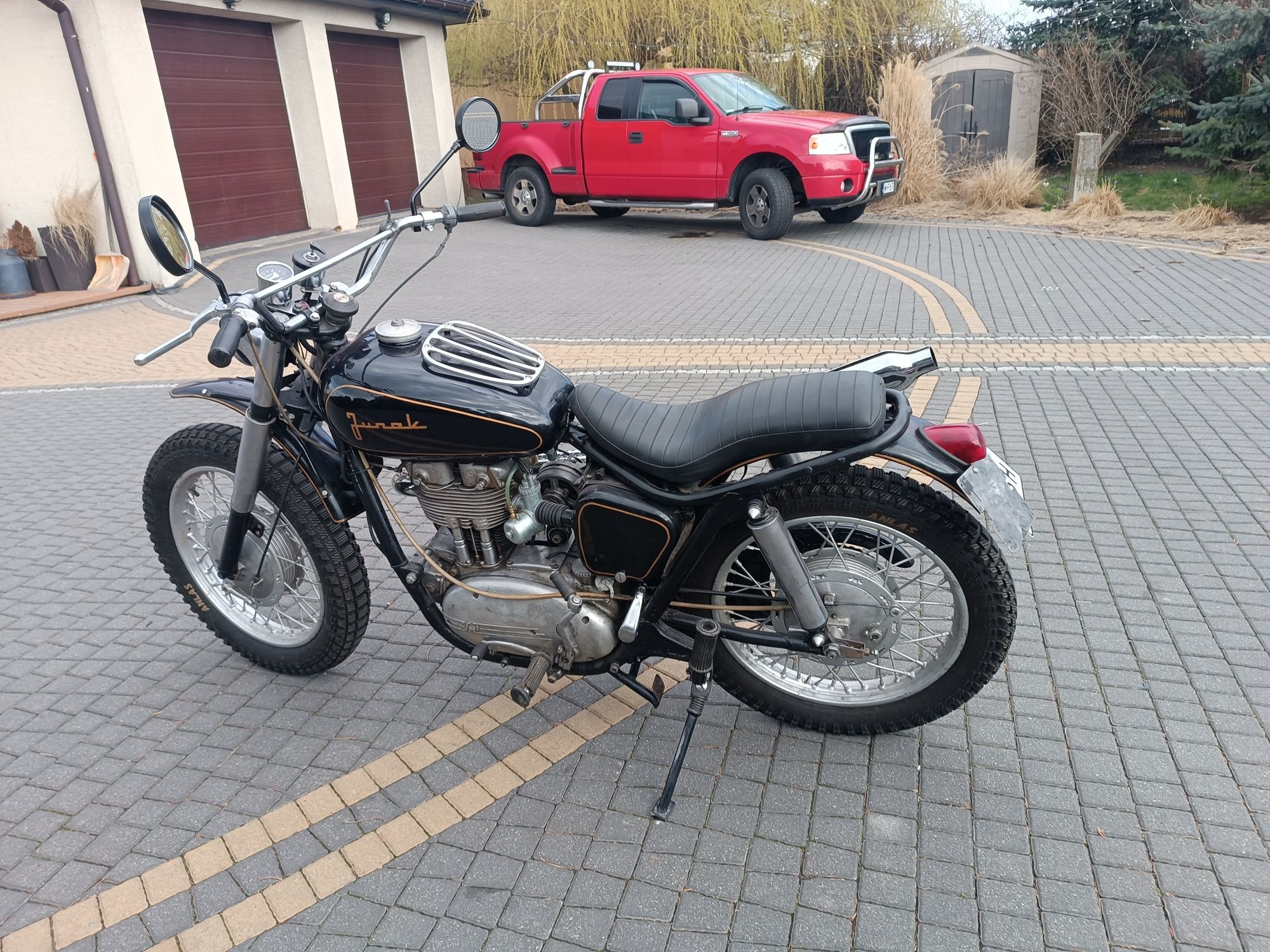 Junak m10 scrambler zamiana zamienię motocykl quad cross prl auto bus