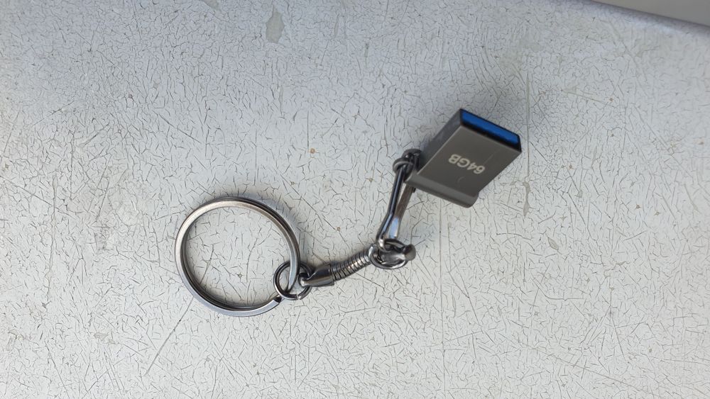 Mini Pendrive 64 GB usb, obudowa metalowa - nowy