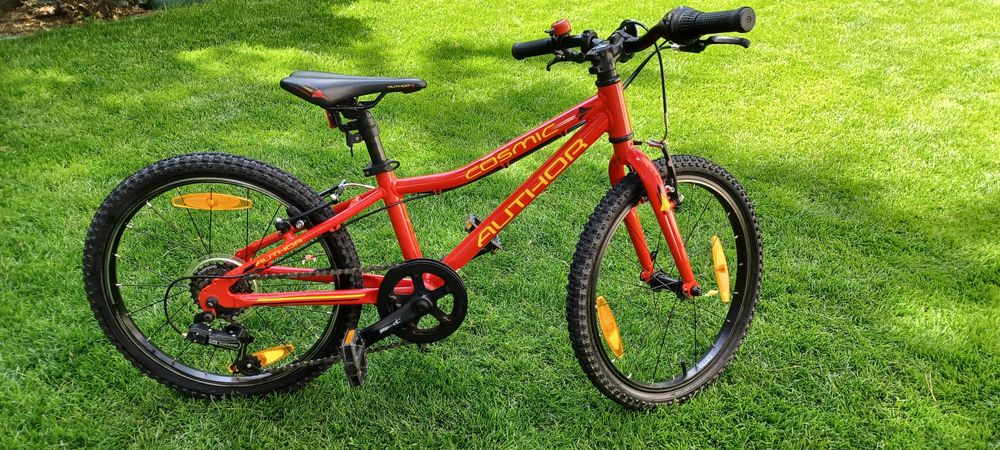 Rower 20 cali Author Cosmic czerwony lekki