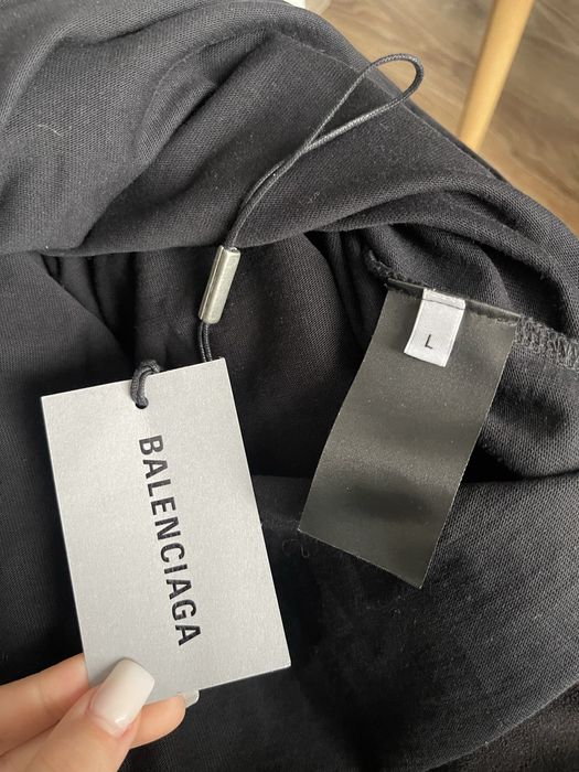 Koszulka męska Balenciaga, oryginalna, z metką