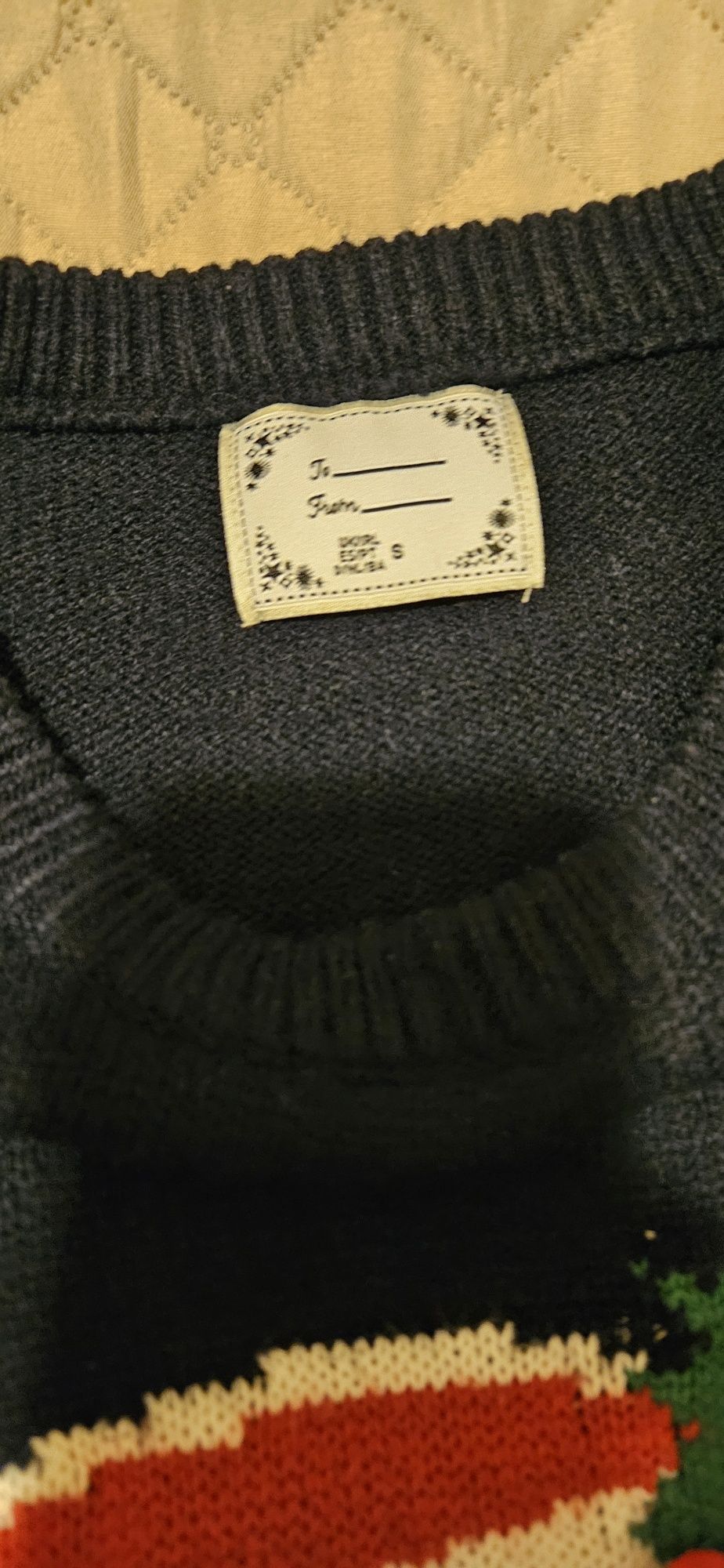 Sweter świąteczny S