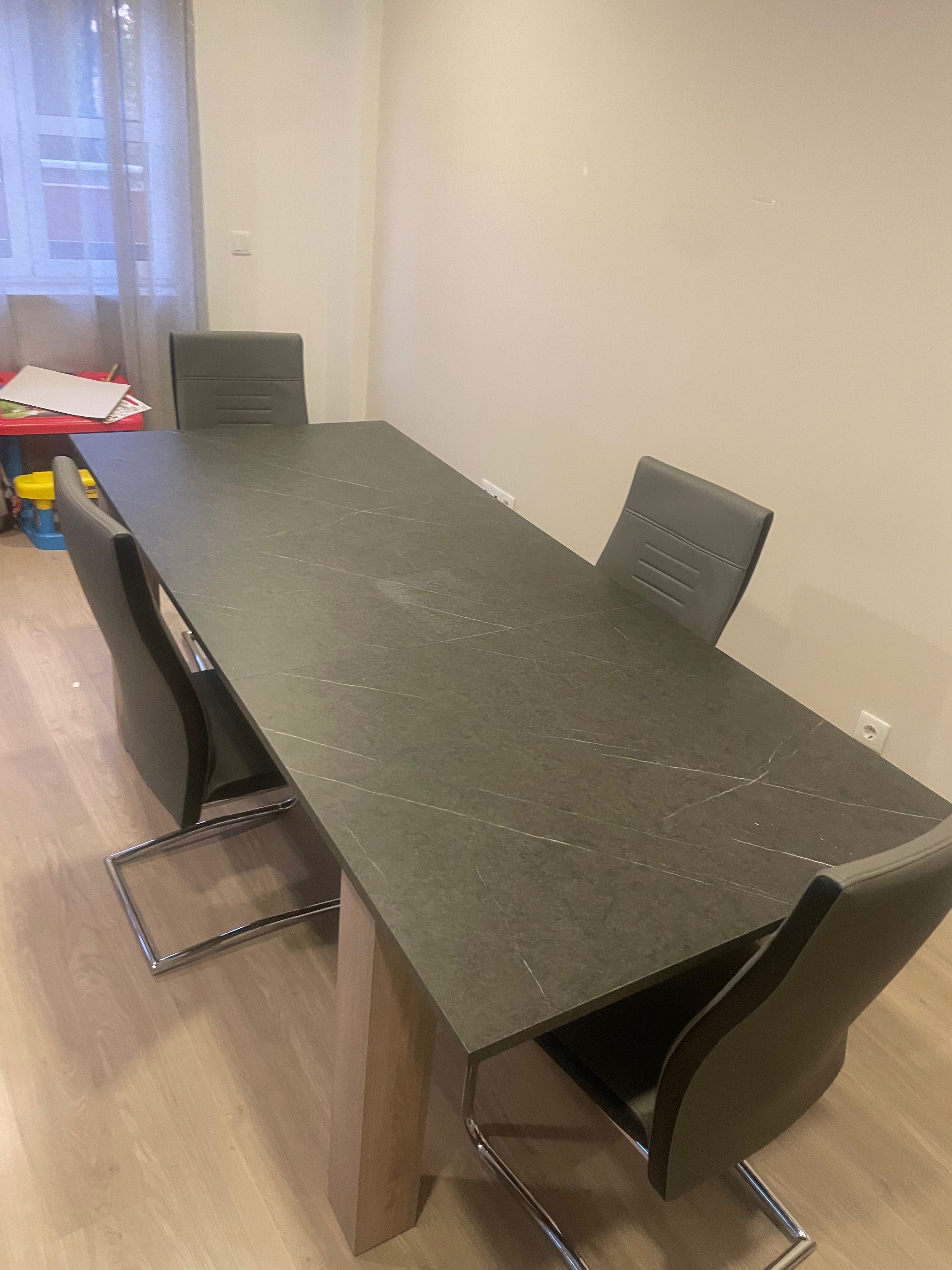 Mesa e cadeiras | quarto jantar