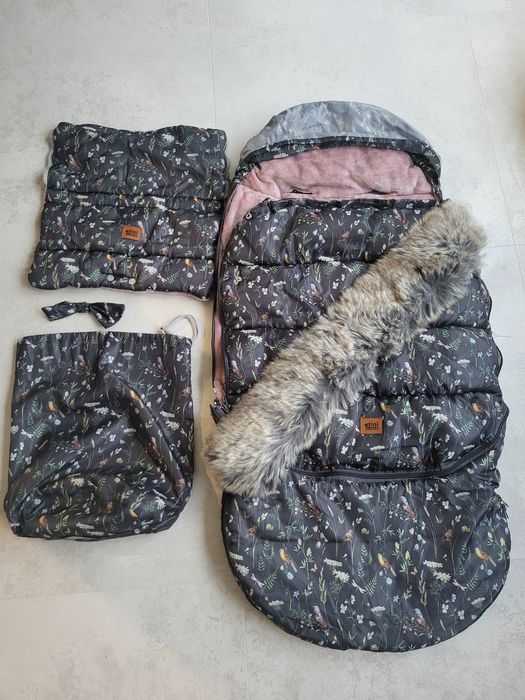 Śpiwór do wózka/na sanki Tini Mini