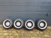 Szeroka stal 14 cali 4x100 8.5J 9J golf Nakładki VW