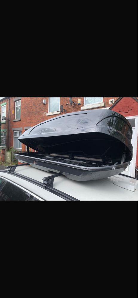 Bagaznik box dachowy halfords raz uzyty