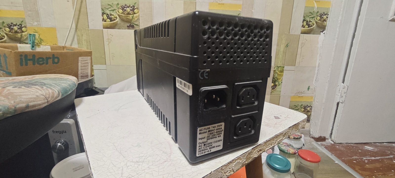 Бесперебойник с новым аккумулятором BNT-600A