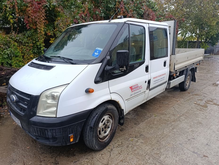 Ford Transit doka brygadówka 2.4 TDCI uszkodzony silnik