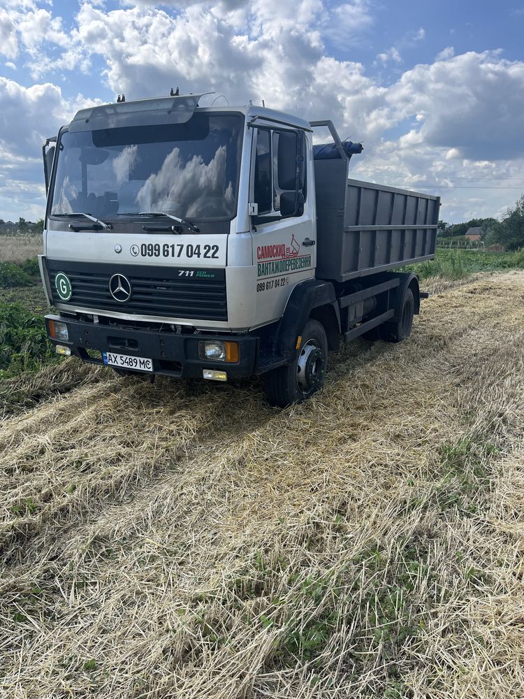 Перевезення самоскид, кран-маніпулятор, кільця бетонні, шлакоблок