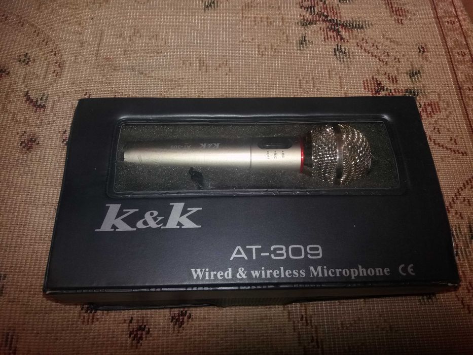Mikrofon bezprzewodowy oraz przewodowy