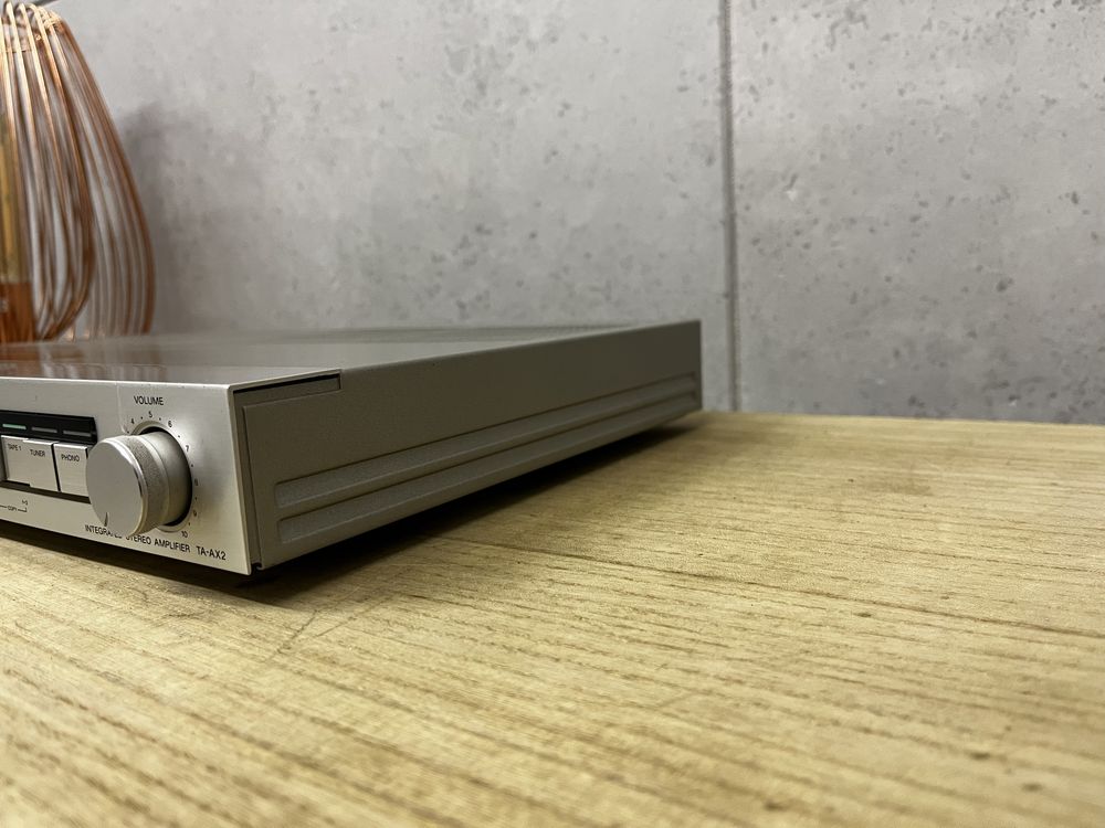 Wzmacniacz Sony TA-AX2 - vintage, stebrny 2x40w z kolekcji