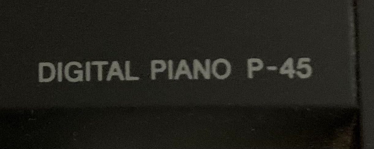 Piano Digital Yamaha P45 - piano para aulas