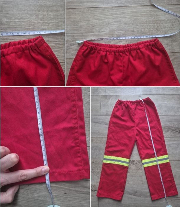 Jak nowy! Kostium strój mundur strażaka na bal, rozm 5-6