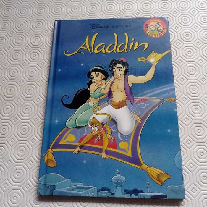 vendo livro aladdin
