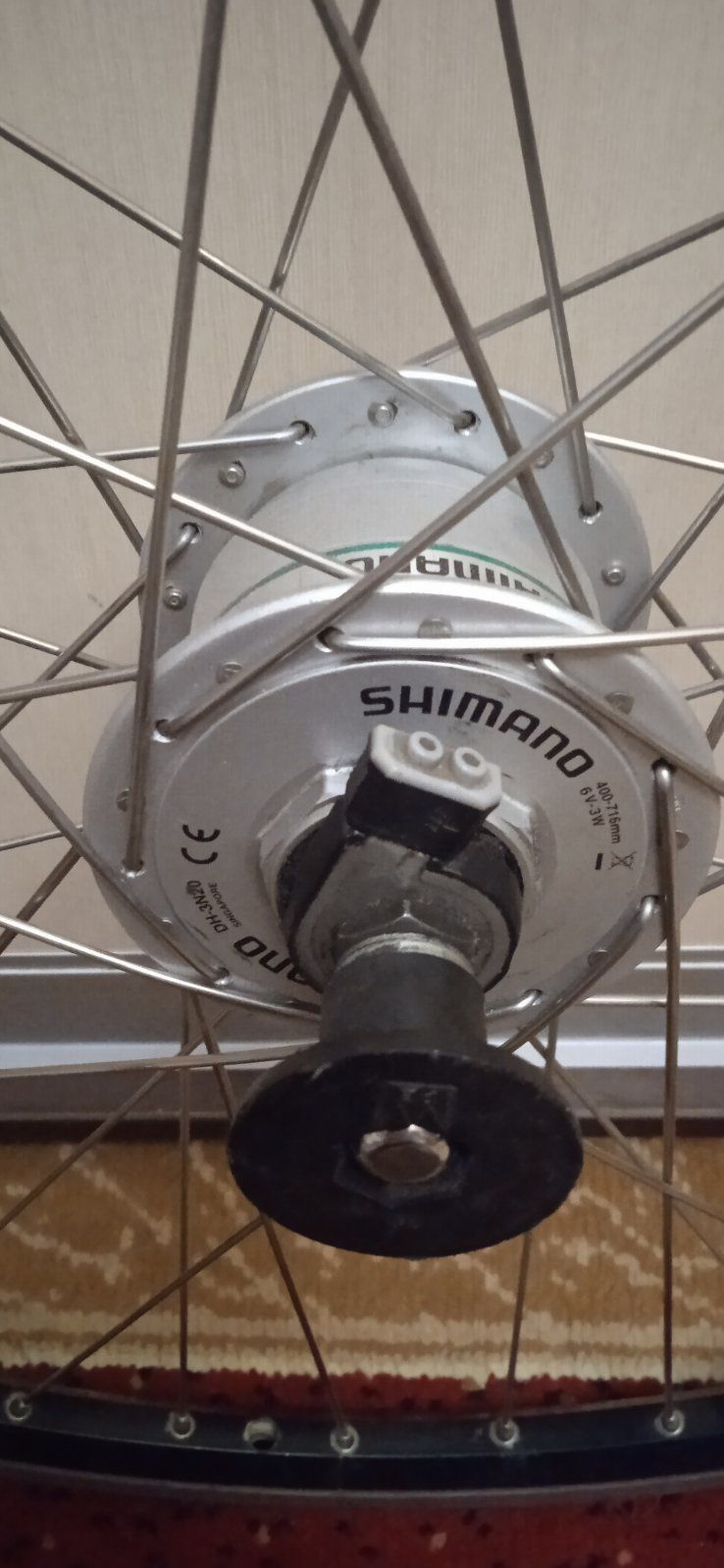 Електро мото  колесо SHIMANO переднє