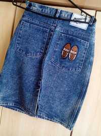 Spódniczka jeansowa vintage M