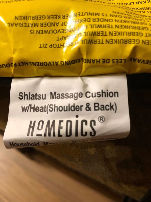 Nakładka Na Fotel Do Masażu Shiatsu HOMEDICS z Podgrzewaniem p nowa