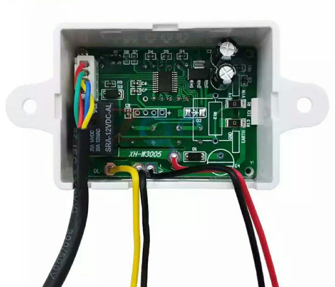 Регулятор влажности XH-W3005. DC12. контроллер влажности. Гигрометр