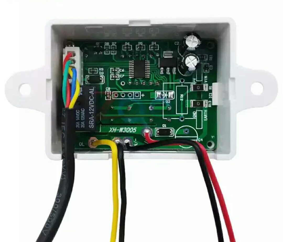 Регулятор влажности XH-W3005. DC12. контроллер влажности. Гигрометр