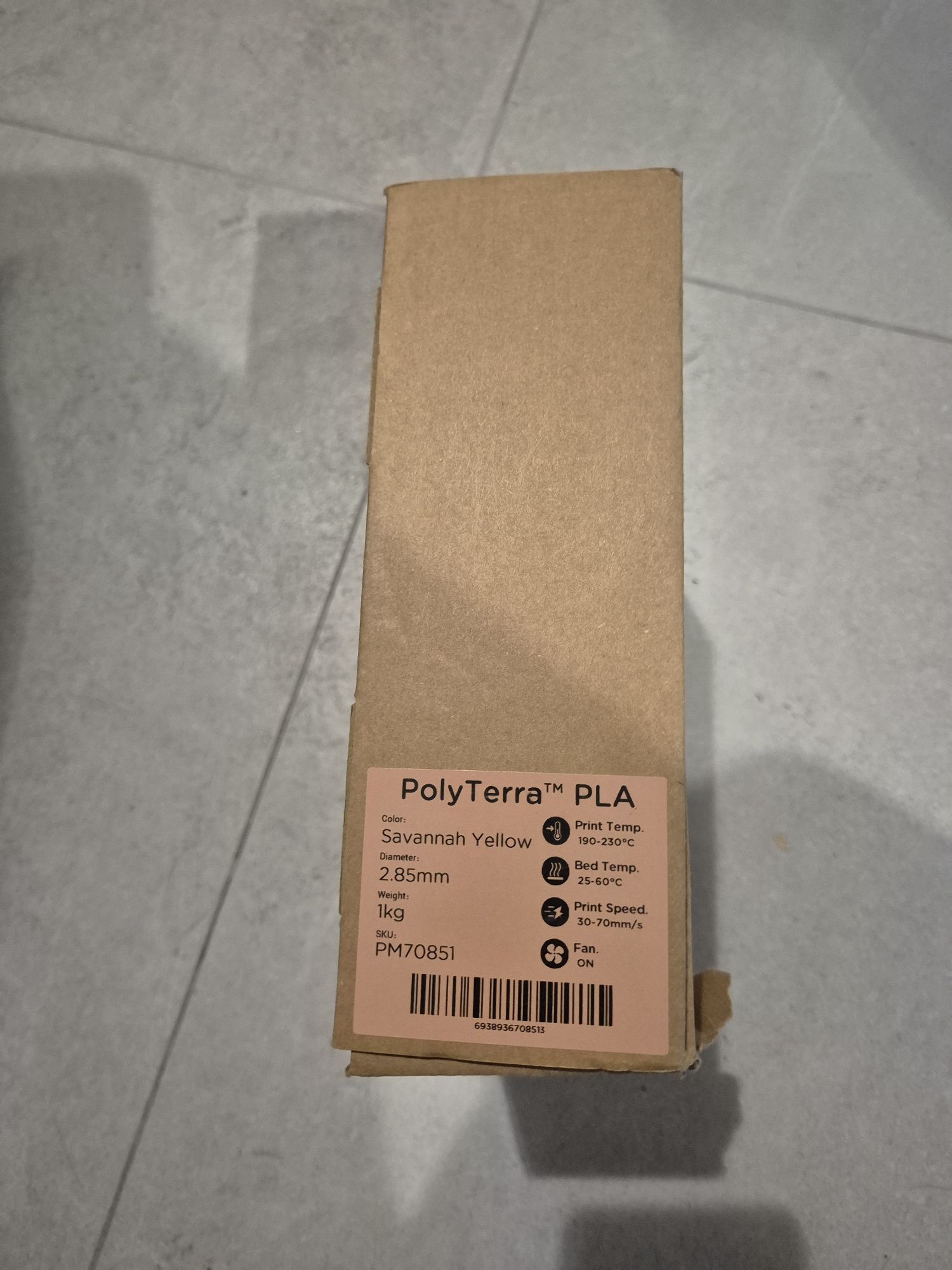 2x 1kg Filament Polymaker PolyTerra PLA 2.85mm