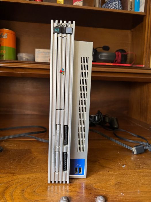 PlayStation 2 Silver Fat