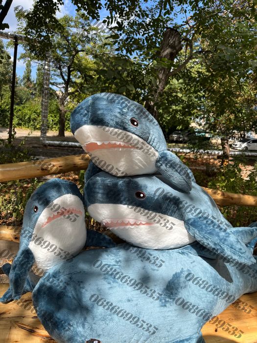 Акула из ikea 60,80,100,140см  ,акула из икеи , акула із ікеа