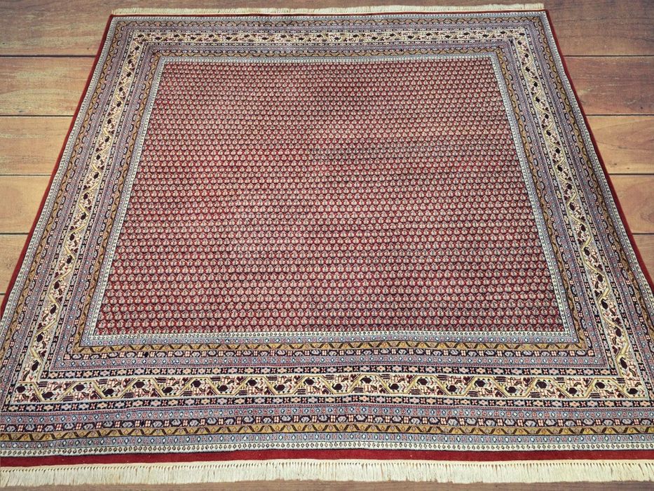 Indo Mir - Kwadratowy dywan perski - Wspaniałej prezencji 295 x 295 cm