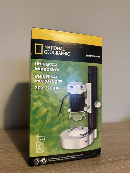 Mikroskop cyfrowy Bresser National Geographic
