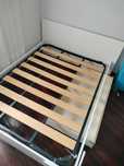 Cama de casal 1.40x1.95 com gavetão e estrado