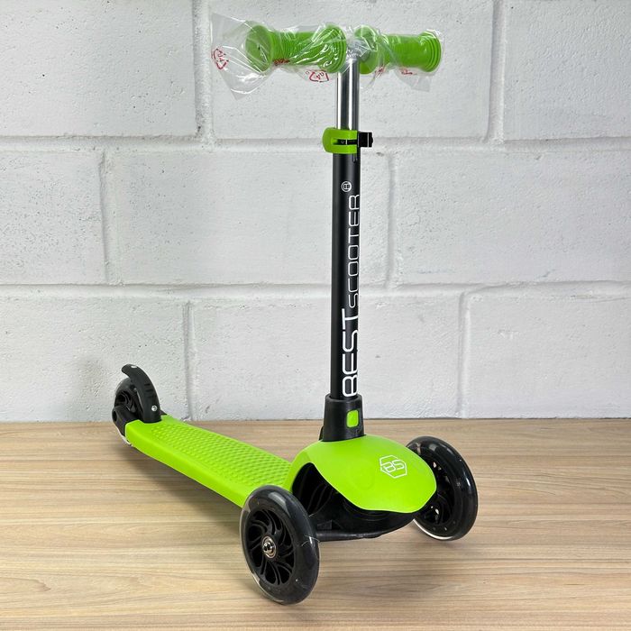 Уцінка! Самокат-беговел 2в1 із сидінням Best Scooter PL-315 Зелений