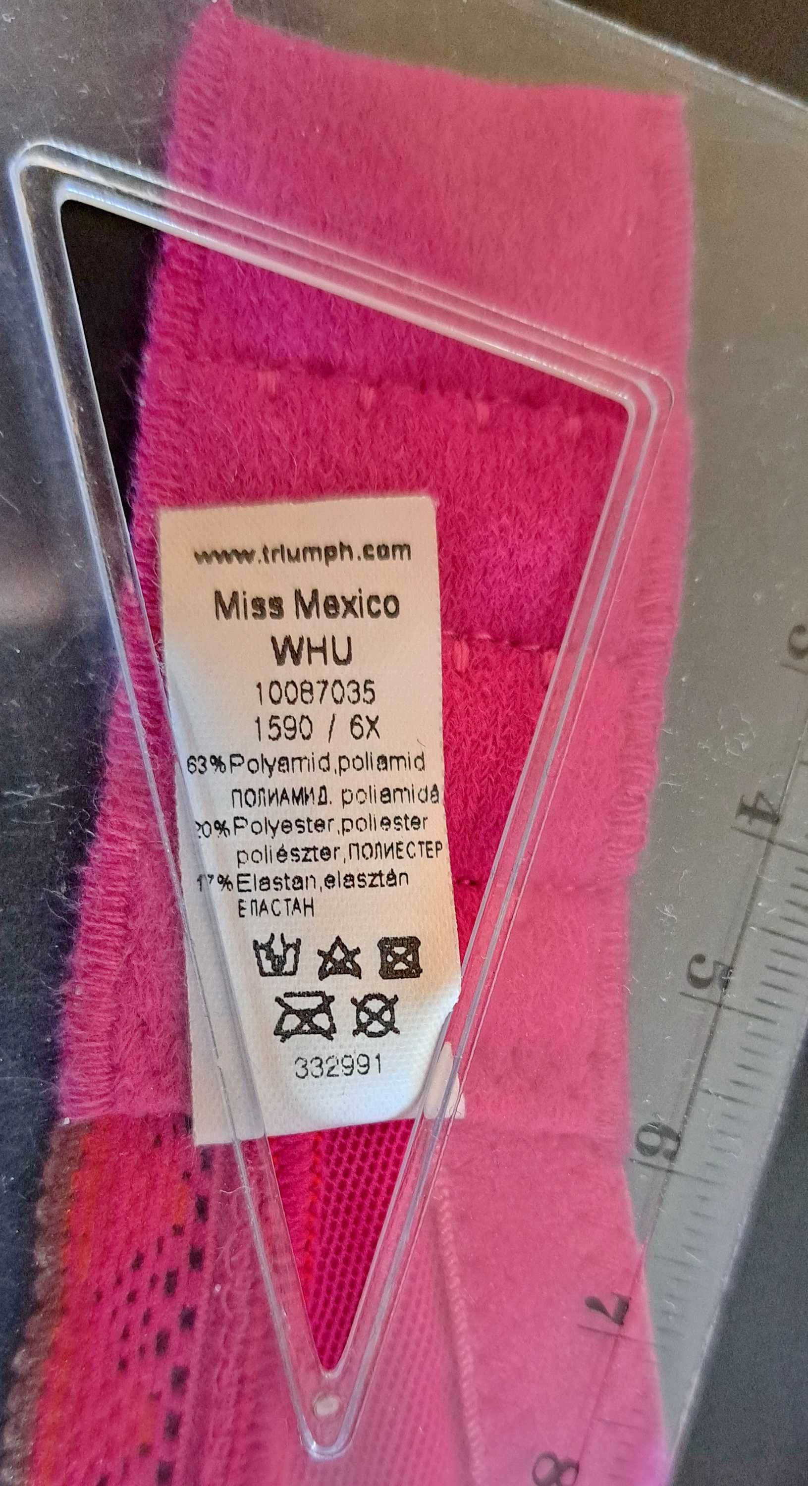 Miss Mexico Seksowny (TRIUMPH) komplet biustonosz + stringi fioletowy