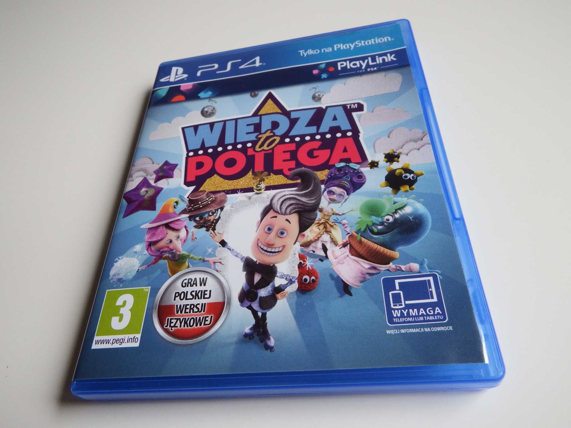 PS4 WIEDZA TO POTĘGA PL ! w stanie idealnym ! imprezowy HIT !